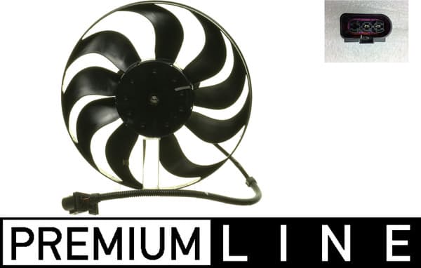 MAHLE ORIGINAL Ventilátor chladenia motora CFF 185 000P 1