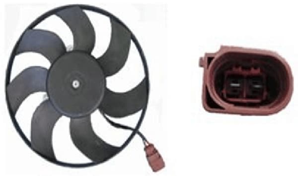 MAHLE ORIGINAL Ventilátor chladenia motora CFF 186 001S 1
