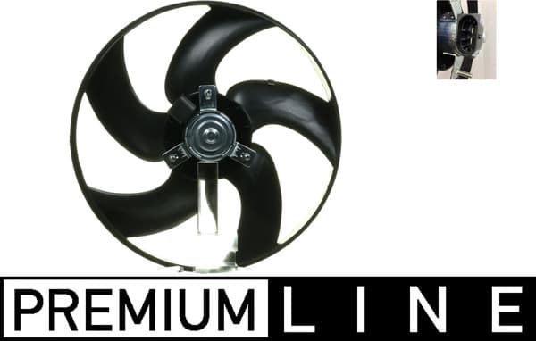 MAHLE ORIGINAL Ventilátor chladenia motora CFF 276 000P 1