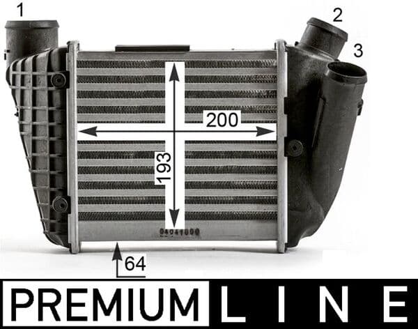 MAHLE ORIGINAL Chladič plniaceho vzduchu CI 429 000P 1