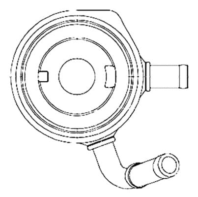 MAHLE ORIGINAL Chladič motorového oleja CLC 195 000S 1