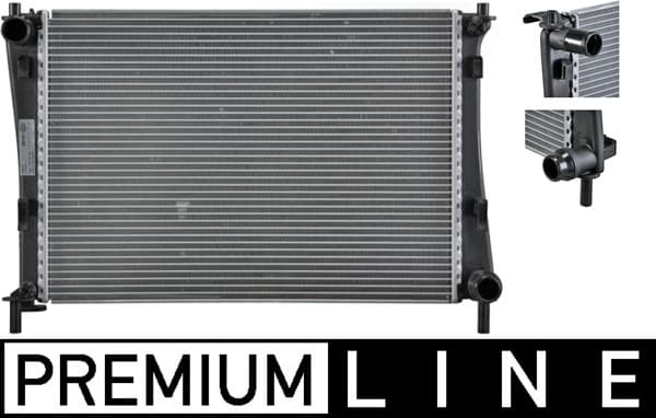 MAHLE ORIGINAL Chladič motora CR 1355 000P 1
