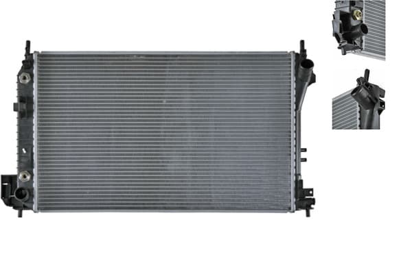MAHLE ORIGINAL Chladič motora CR1497000S 1