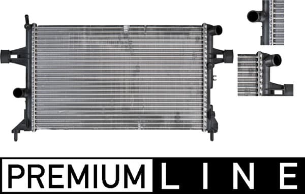 MAHLE ORIGINAL Chladič motora CR 227 000P 1