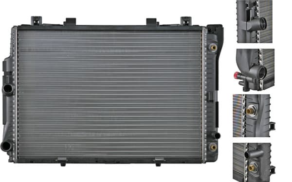 MAHLE ORIGINAL Chladič motora CR 262 000S 1