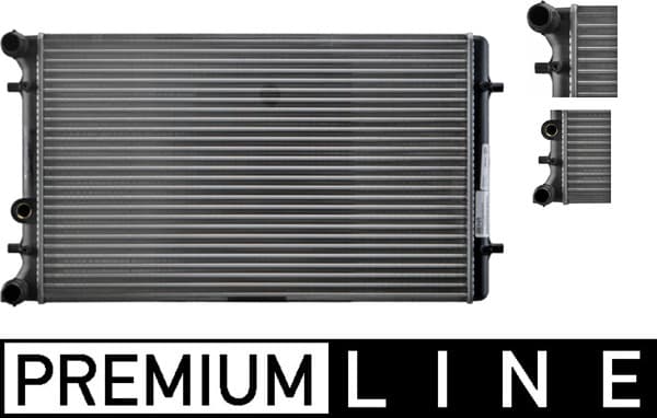 MAHLE ORIGINAL Chladič motora CR 368 000P 1