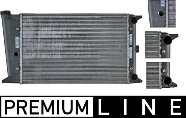 MAHLE ORIGINAL Chladič motora CR 418 000P 1
