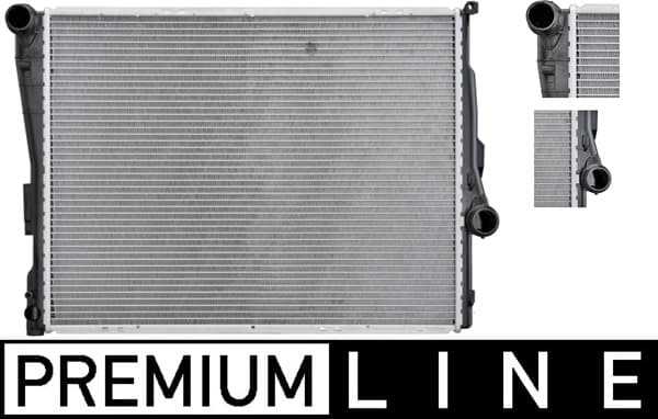 MAHLE ORIGINAL Chladič motora CR 457 000P 1
