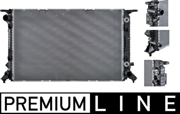 MAHLE ORIGINAL Chladič motora CR 912 000P 1
