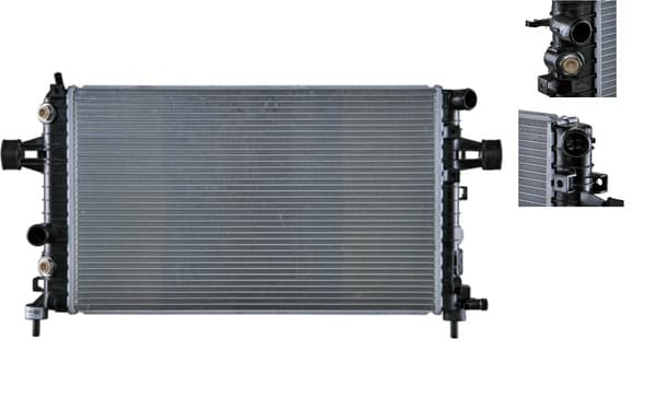 MAHLE ORIGINAL Chladič motora CR 918 000S 1