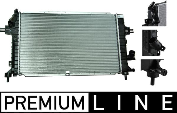 MAHLE ORIGINAL Chladič motora CR 920 000P 1