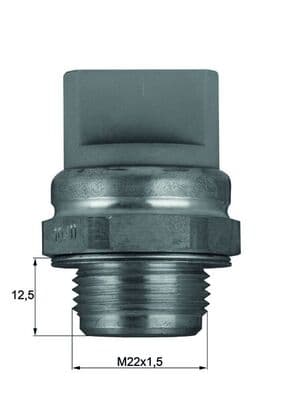 MAHLE ORIGINAL Teplotný spínač ventilátora chladenia TSW11 1