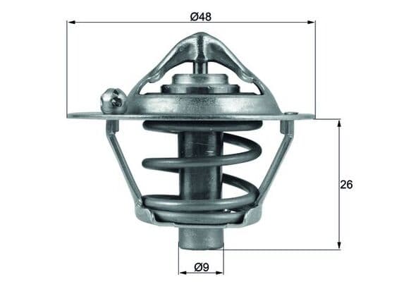 MAHLE ORIGINAL Termostat chladenia TX10882D 1