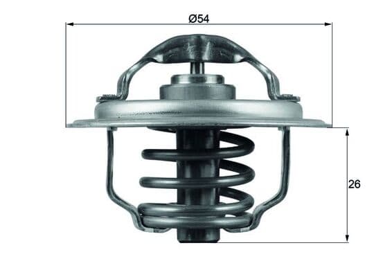MAHLE ORIGINAL Termostat chladenia TX11187D 1