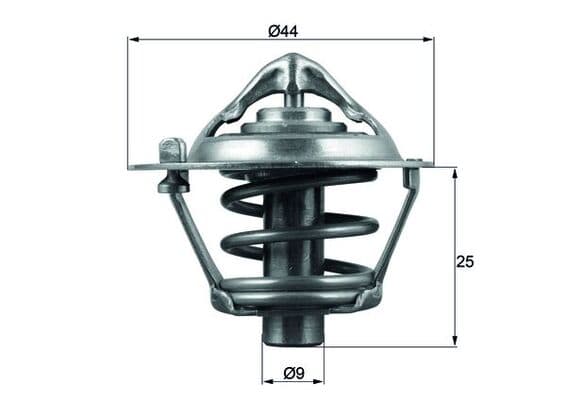 MAHLE ORIGINAL Termostat chladenia TX11382D 1