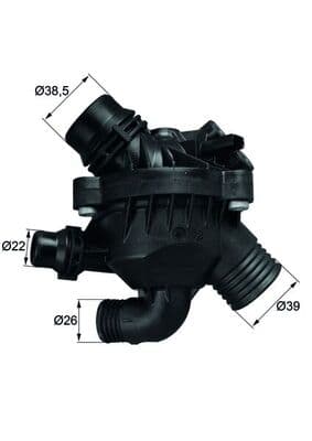 MAHLE ORIGINAL Termostat chladenia TM3097 1