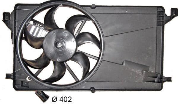 MAHLE ORIGINAL Ventilátor chladenia motora CFF 396 000S 1