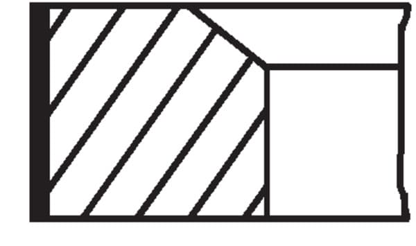 MAHLE ORIGINAL Sada piestnych krúžkov 00249N3 1