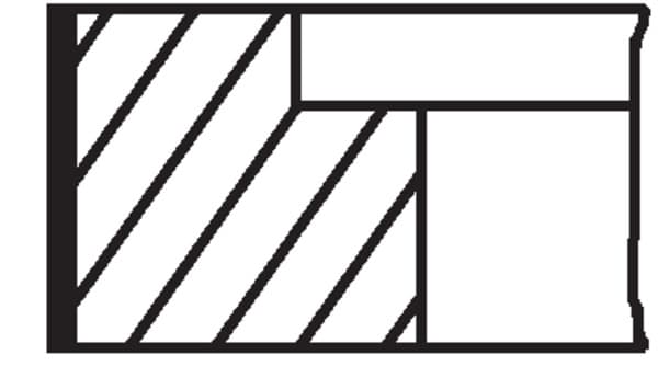 MAHLE ORIGINAL Sada piestnych krúžkov 03475V2 1