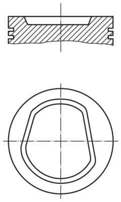MAHLE ORIGINAL Piest 0304202 1