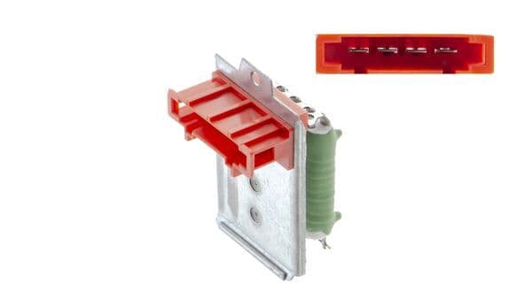 MAHLE ORIGINAL Odpor vnútorného ventilátora ABR 18 000P 1