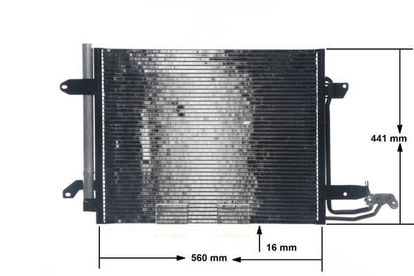 MAHLE ORIGINAL Kondenzátor klimatizácie AC 325 000S 1