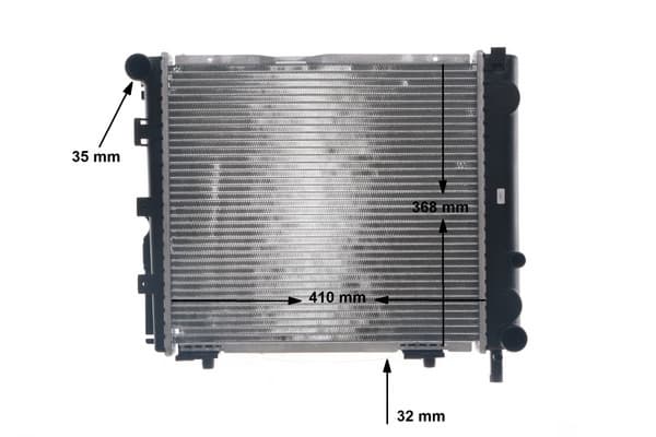 MAHLE ORIGINAL Chladič motora CR 275 000S 1