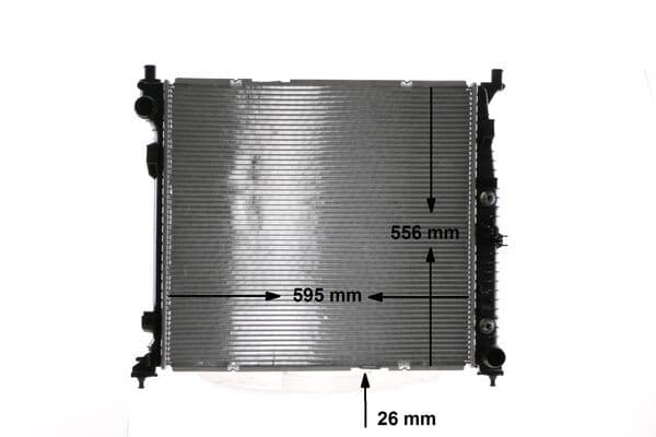 MAHLE ORIGINAL Chladič motora CR 1906 000S 1