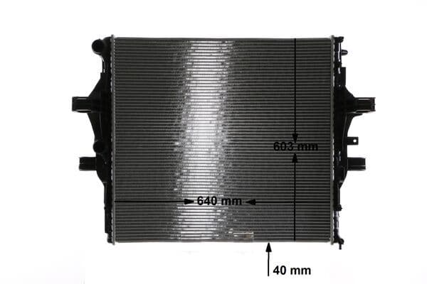 MAHLE ORIGINAL Chladič motora CR 2088 000S 1