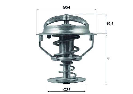 MAHLE ORIGINAL Termostat chladenia TX 164 82D 1