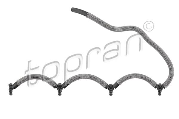TOPRAN Trubka prepadu 724 072 1