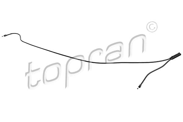 TOPRAN Lanko pre otváranie kapoty motora 503 910 1
