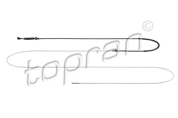 TOPRAN Plynové lanko 103302 1