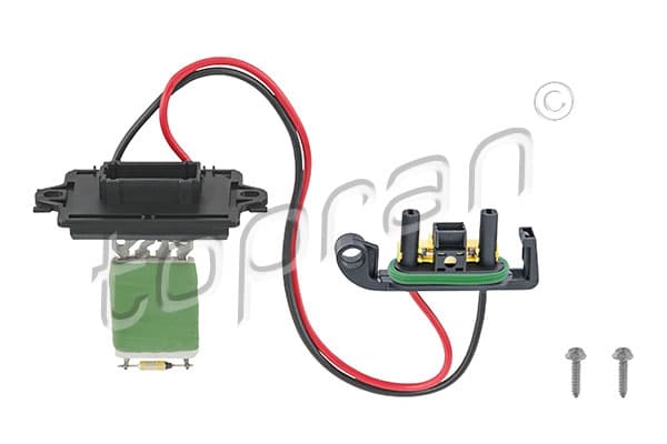 TOPRAN Odpor vnútorného ventilátora 701060 1