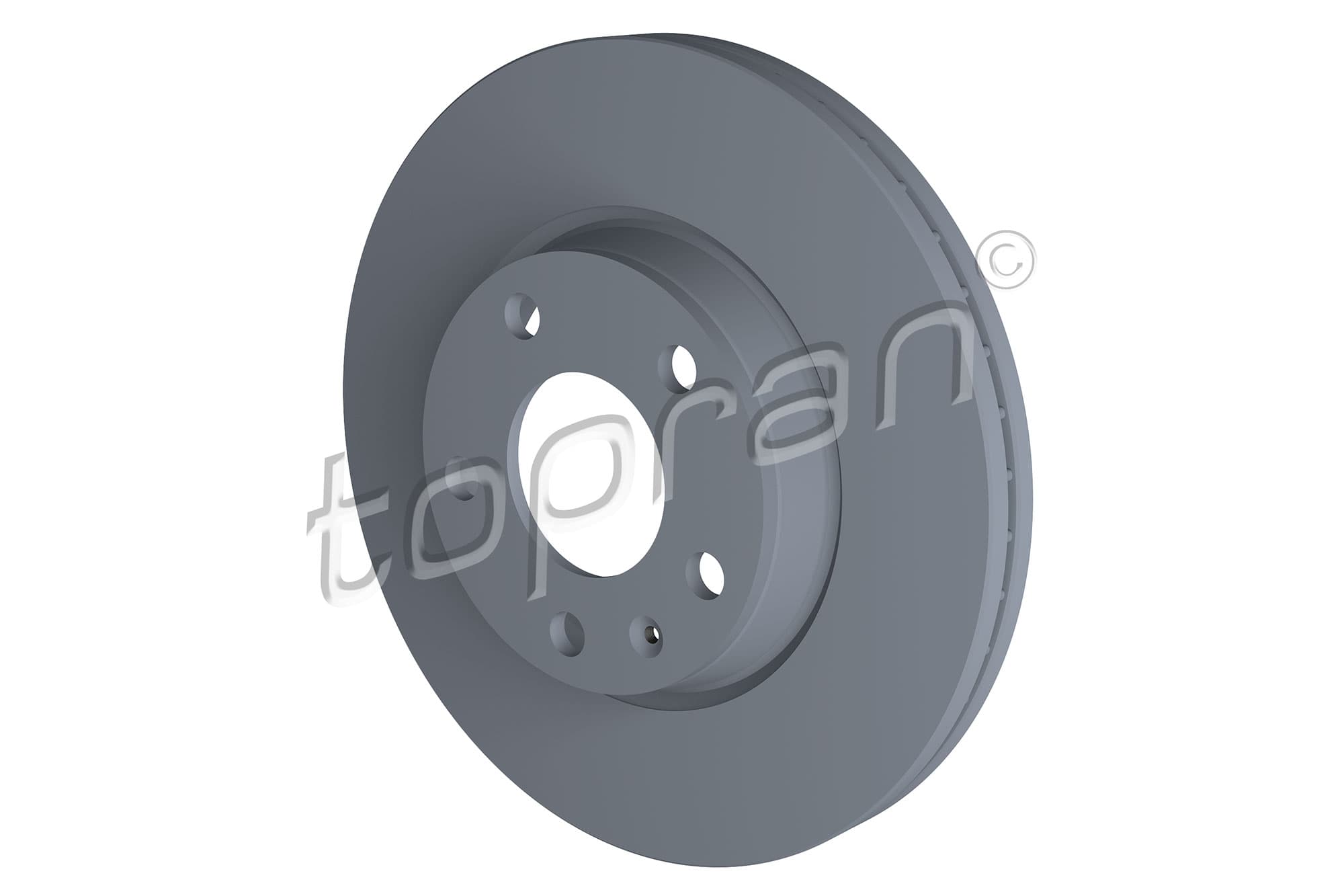 TOPRAN Brzdový kotúč 107 684 1