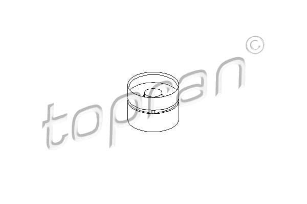 TOPRAN Zdvihátko ventilu 100955 1