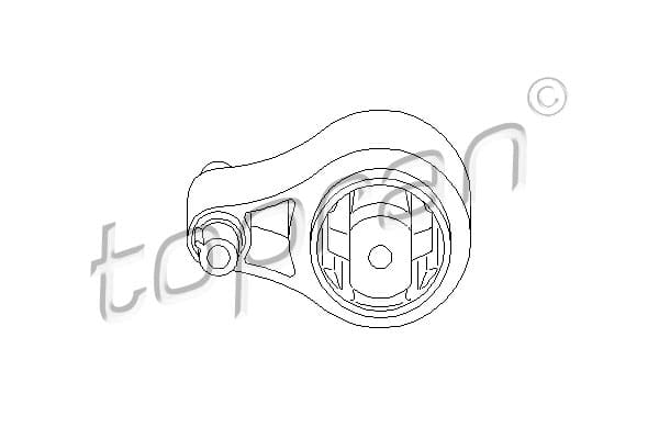 TOPRAN Uloženie motora 207765 1