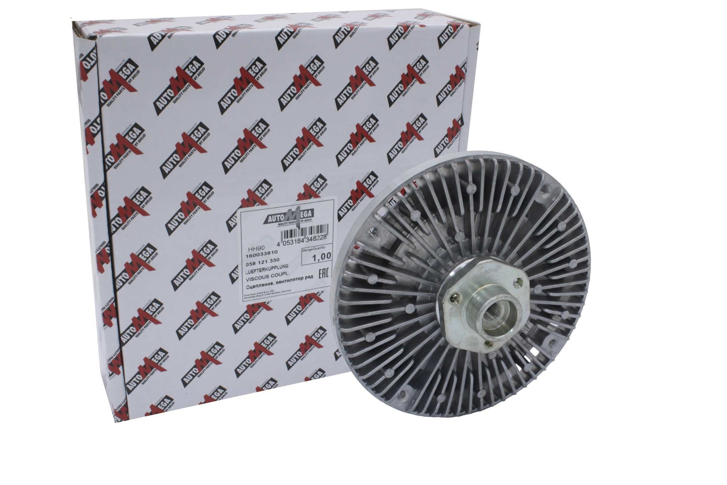 AUTOMEGA Spojka ventilátora chladenia 160033810 1