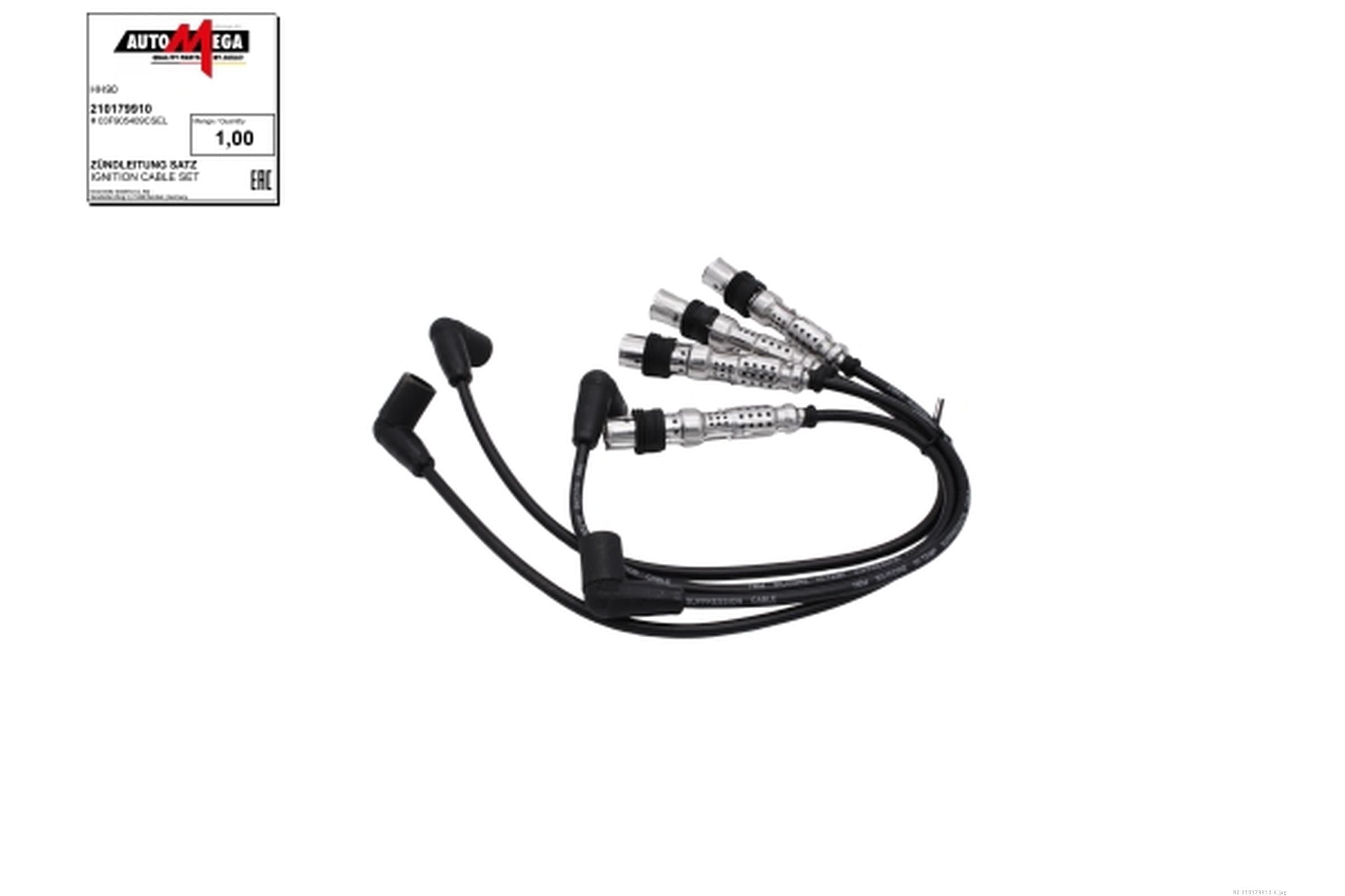 AUTOMEGA Sada zapaľovacích káblov 210179910 1