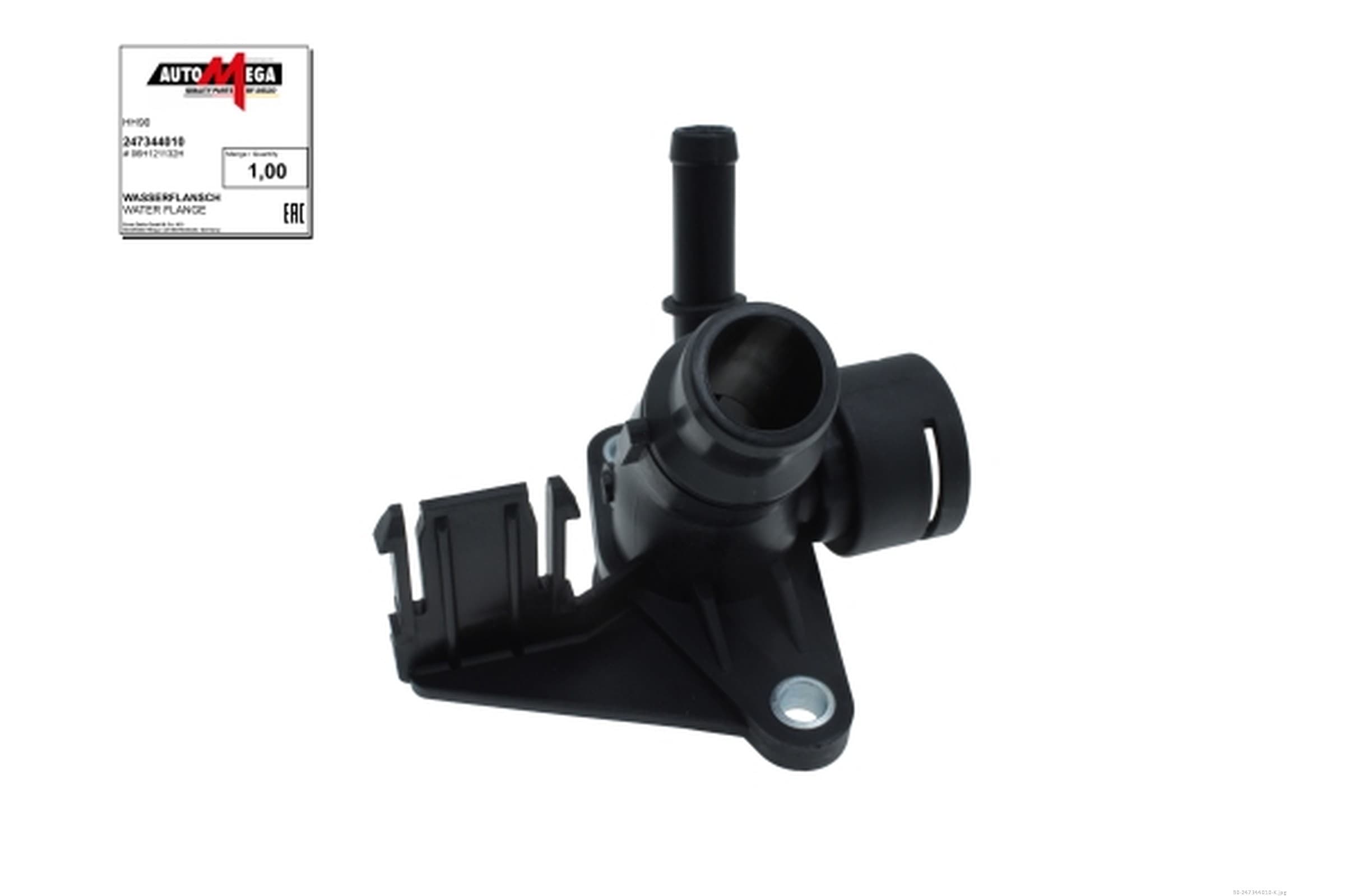AUTOMEGA Príruba chladenia 247344010 1