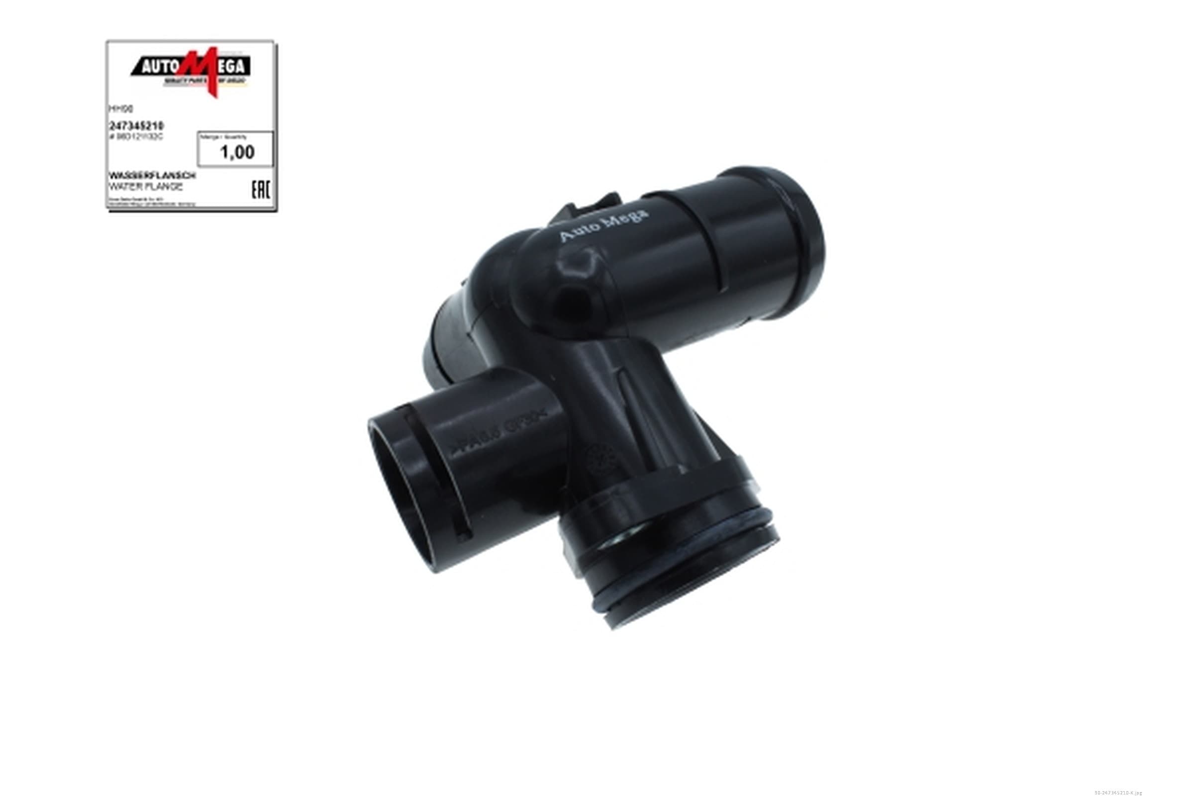 AUTOMEGA Príruba chladenia 247345210 1