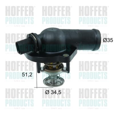 HOFFER Termostat chladenia 8192730 1