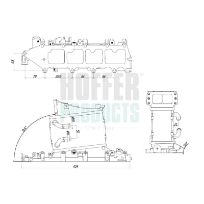 HOFFER Chladič plniaceho vzduchu 995082 1