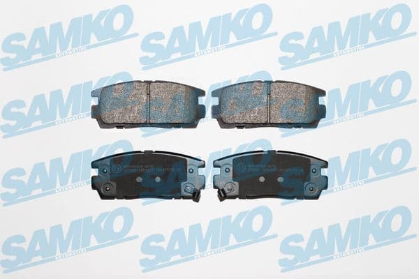 SAMKO Sada brzdových platničiek kotúčovej brzdy 5SP1323 1