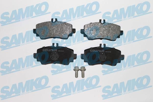 SAMKO Sada brzdových platničiek kotúčovej brzdy 5SP670 1