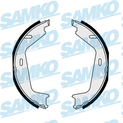 SAMKO Sada brzd. čeľustí parkov. brzdy 81036 1