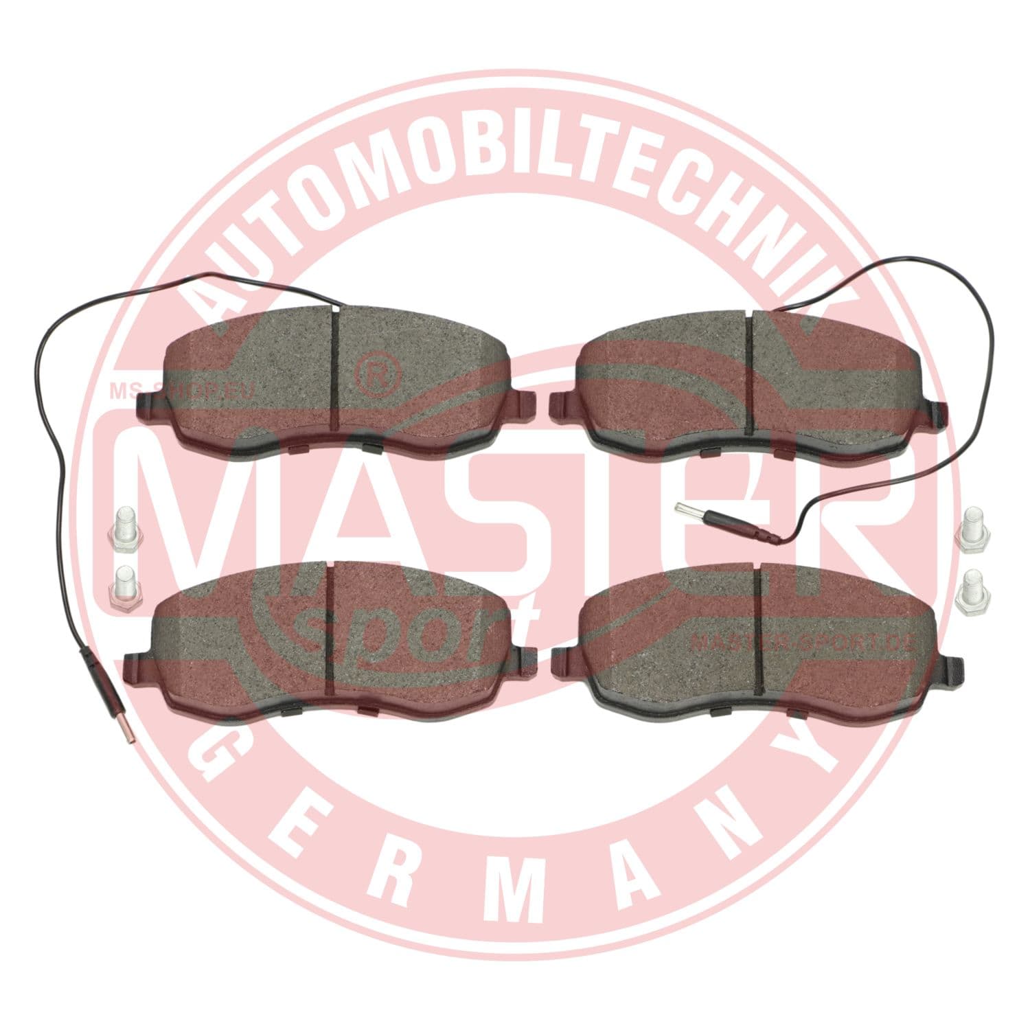 MASTER-SPORT Sada brzdových platničiek kotúčovej brzdy 13046027522N-SET-MS 1