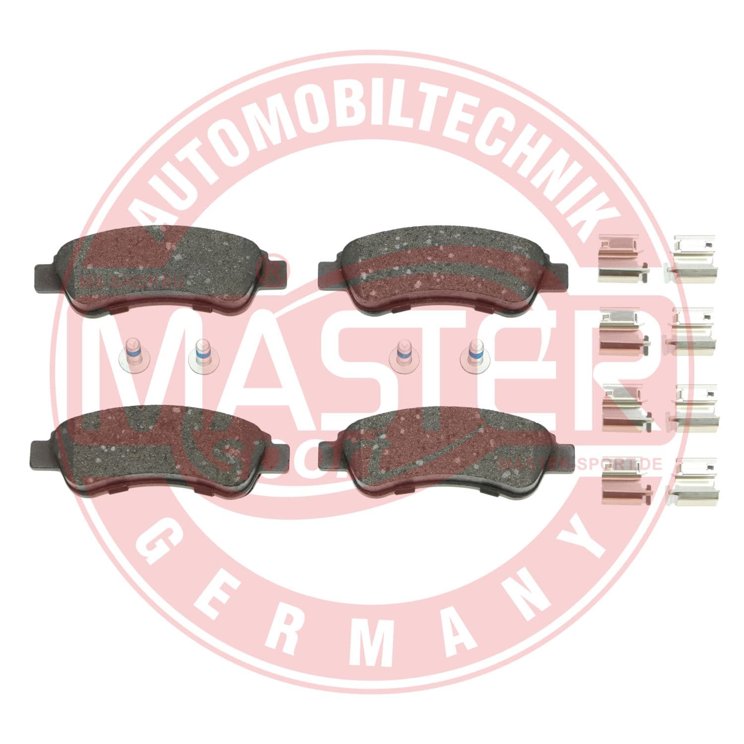 MASTER-SPORT Sada brzdových platničiek kotúčovej brzdy 13046048122N-SET-MS 1