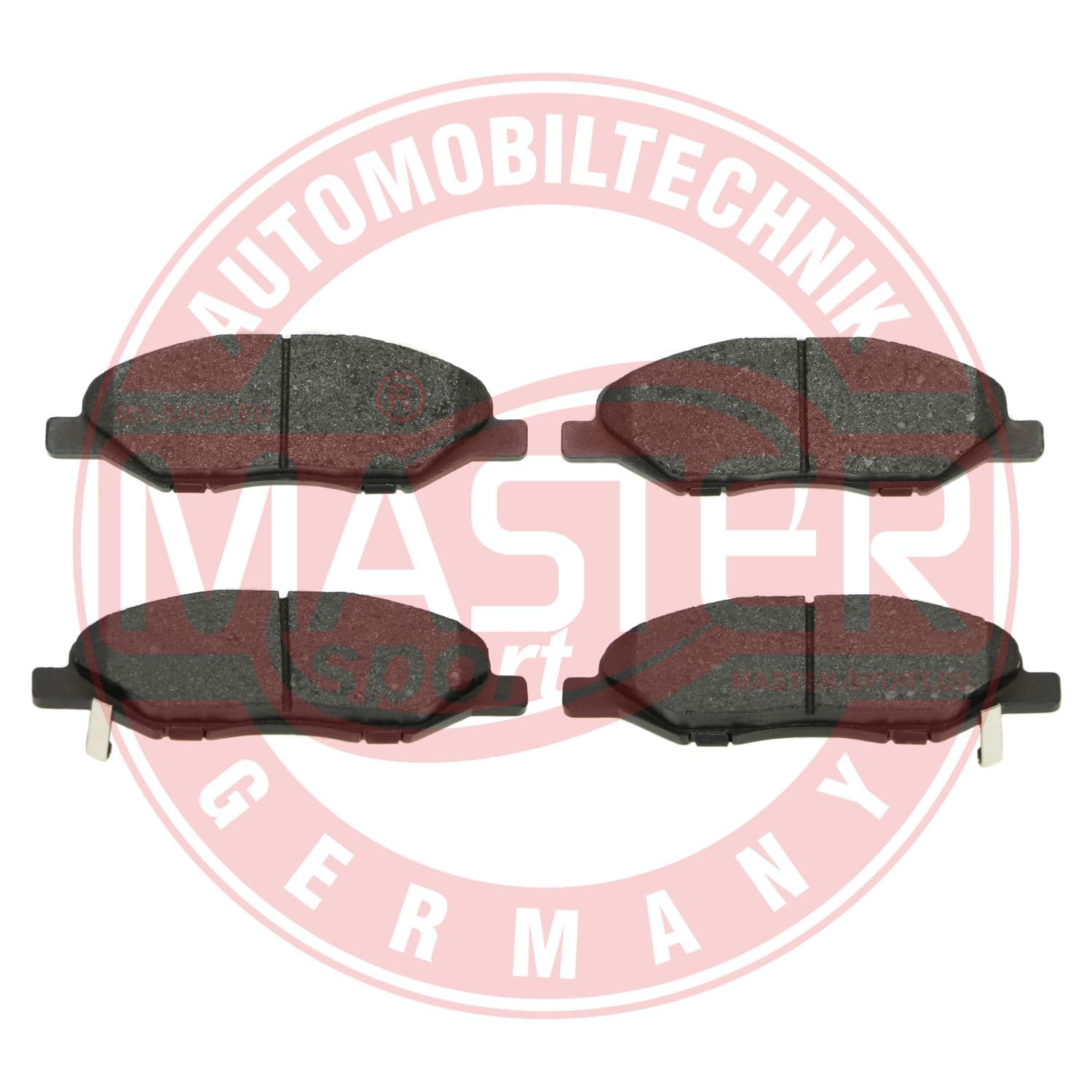 MASTER-SPORT Sada brzdových platničiek kotúčovej brzdy 13046135772N-SET-MS 1