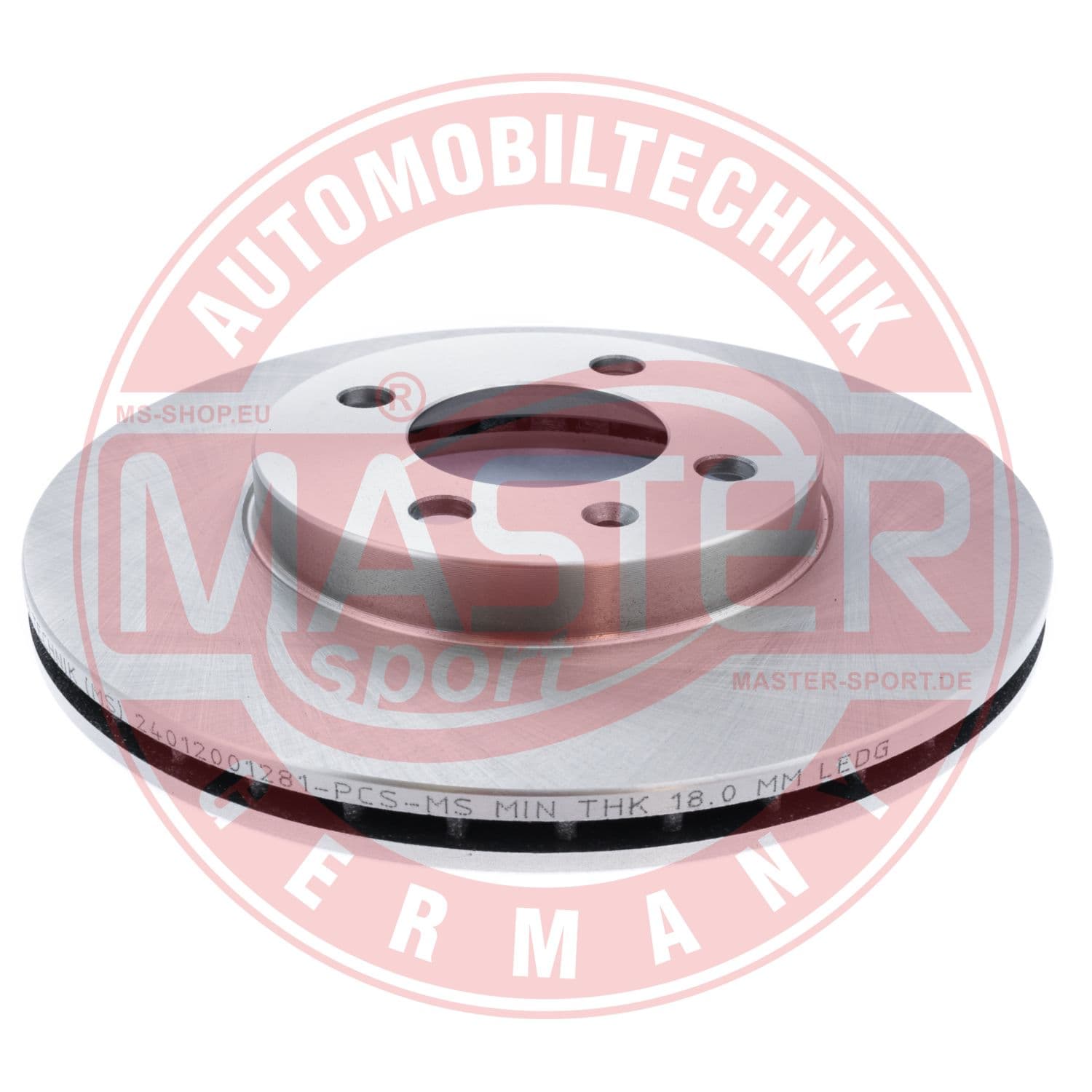 MASTER-SPORT Brzdový kotúč 24012001281-PCS-MS 1